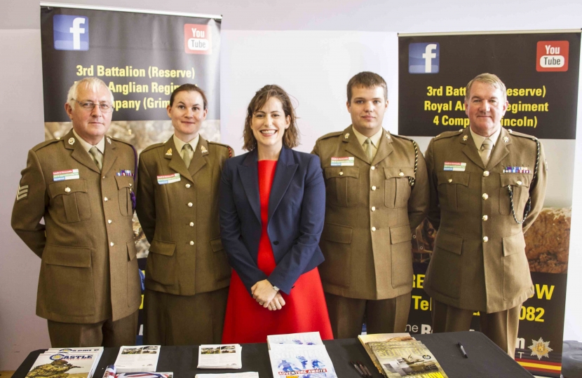 Victoria Atkins MP & British Army