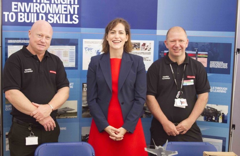 Victoria Atkins MP & BAE Systems