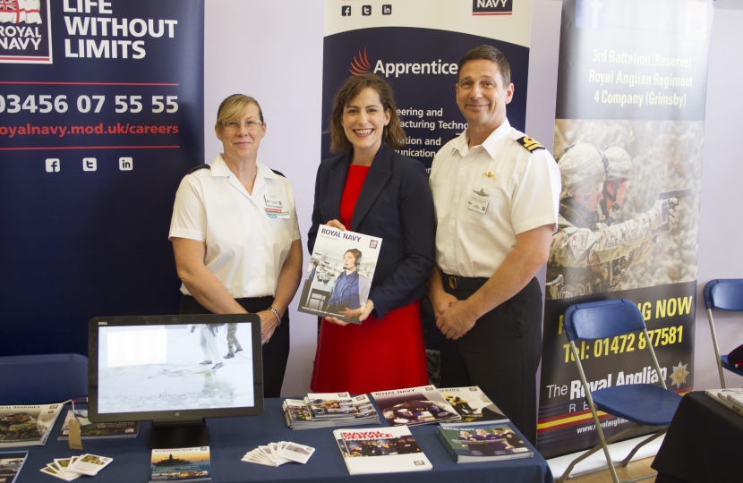 Victoria Atkins MP & Royal Navy