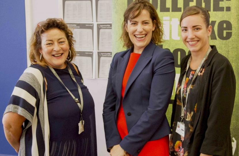 Victoria Atkins MP & Bishop Burton College