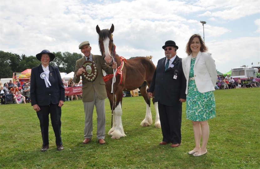 Spilsby Show Victoria Atkins MP 2