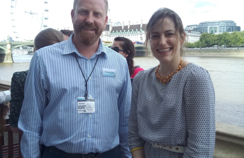 Victoria meets Simon Clark, Headteacher of Grimoldby Primary School