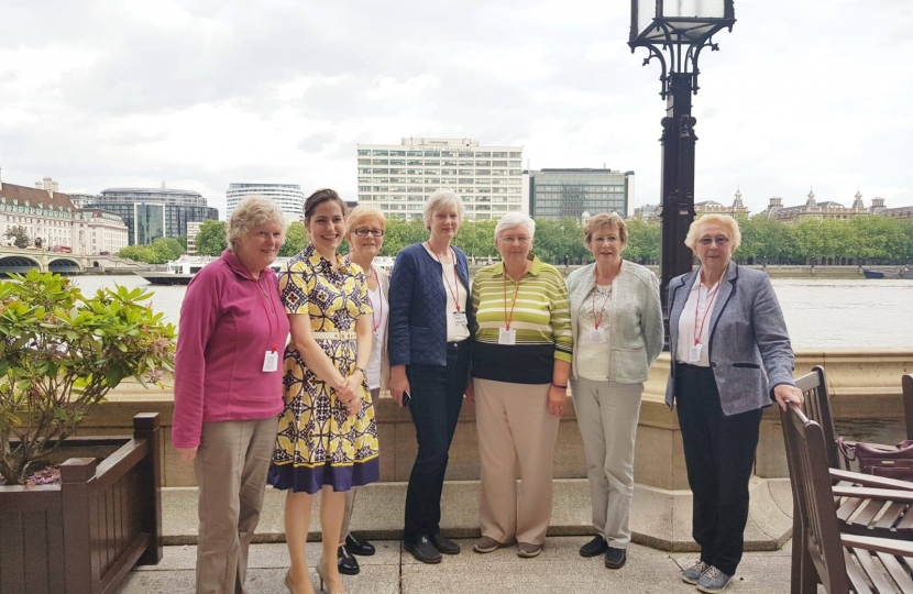 Betty Harvey WI House of Commons Terrace