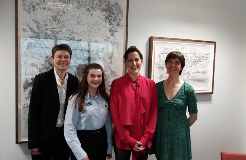 Victoria Atkins meets new Girlguiding CEO