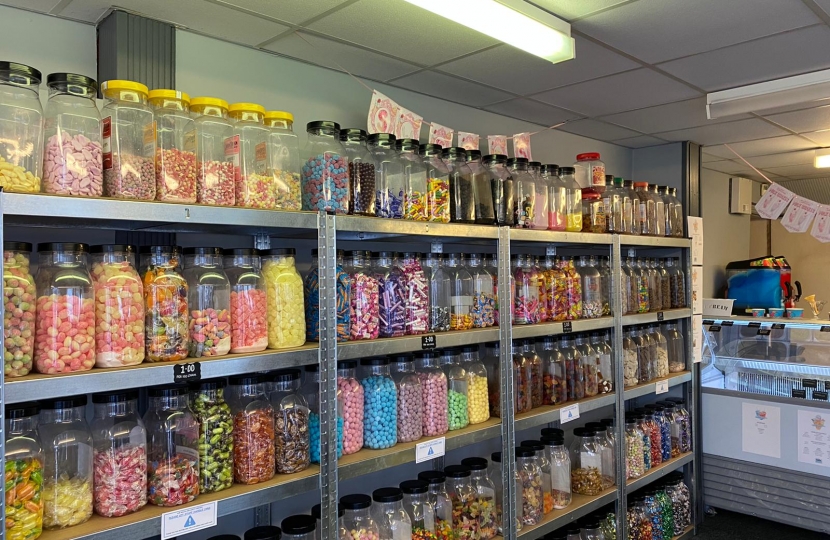 For those with a sweet tooth - All Things Sweet is the place to go