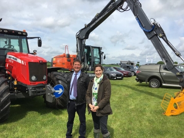 Victoria Atkins at Woodhall Spa Country Show