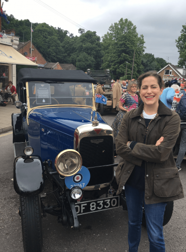 Woodhall Spa 1940's Festival Victoria Atkins MP 1