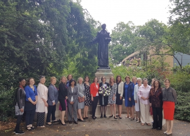 Victoria Atkins MP Emmeline Pankhurst