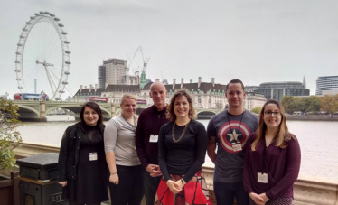 RAF Coningsby visit the Houses of Parliament