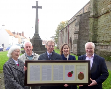 Spilsby Dead Man's Penny Ceremony 1