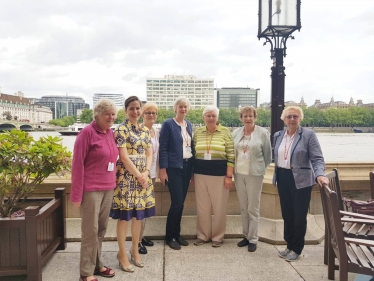 Betty Harvey WI House of Commons Terrace