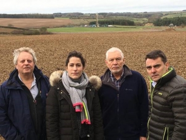 Victoria Atkins MP at Biscathorpe drilling site