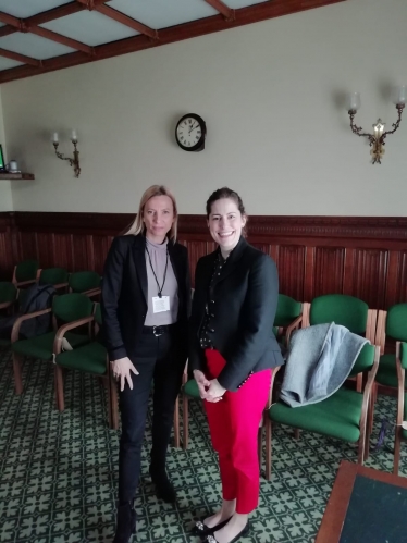 UK Government Minister for Women, VIctoria Atkins, meets Austrian minister for women Julia Bogner-Strauss